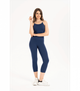 Женские бесшовные капри в рубчик Formeasy - Formeasy - 9006 - L/XL - Mavi/Blue - изображение 1