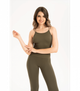 Женская бесшовная майка на тонких бретельках Formeasy - Formeasy - 9012 - L/XL - Yesil/Green - изображение 1