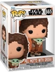 Фигурка Funko Pop! Bobble Star Wars The Mandalorian - Peli Motto with Grogu #665 Звездные войны Пели Мотто и Малыш Йода (889698765527) - изображение 2