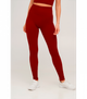 Спортивные бесшовные леггинсы - Giulia - LEGGINGS RIB - S/M - Winery - изображение 1