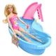 Набор "Развлечения у бассейна" Barbie HRJ74 - изображение 1