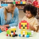 Магнитный конструктор Picasso Tiles Building Cubes 50 деталей (817338023645) - изображение 8