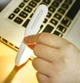 Компактна USB лампа LED – світлодіодний світильник білий, ліхтарик 5В для читання, підсвічування. - зображення 3