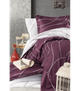 Комплект постельного белья Satin Cotton First Choice - First Choice - S-491 MESİ ROSE - Сем. - Бордовый - изображение 2