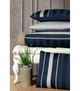 Комплект постельного белья Deluxe Satin Dark Series First Choice - First Choice - DLX-242 Artwel Navy Blue - Евро - Темно-синий - изображение 2