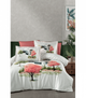 Комплект постільної білизни 3D Digital Satin Duvet Cover Set First Choice - First Choice - 3DS-181 Kelvin - Євро - Білий з персиковим - зображення 1