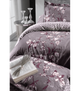 Комплект постільної білизни Satin Cotton First Choice - First Choice - S-476 EVAN LİLAC - Полуторний - Коричневий - зображення 2