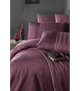 Комплект постельного белья Deluxe Satin Dark Series First Choice - First Choice - DLX-206 MODALİFE ROSE - Евро - Бордовый - изображение 2