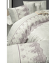 Комплект постельного белья VIP Moonlight&nbsp;Satin First Choice - First Choice - V.I.P-181 MALVİN - Евро - Молочный - изображение 3