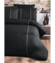 Комплект постільної білизни Deluxe Ranforce Dark Series First Choice - First Choice - RDLX-146 ELEGANT BLACK - Євро - Чорний - зображення 2