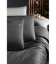Комплект постельного белья Deluxe Satin Dark Series First Choice - First Choice - DLX-601 Timeless Anthracite - Евро - Темно-серый - изображение 2