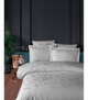 Комплект постельного белья Jacquard Satin First Choice - First Choice - JS-215 Corina Sand - Евро - Светло-бежевый - изображение 1