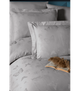 Комплект постельного белья Jacquard Satin First Choice - First Choice - JS-215 Corina Sand - Евро - Светло-бежевый - изображение 2