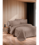 Комплект постельного белья Jacquard Satin First Choice - First Choice - JS-240 Norel Wicker - Евро - Бежевый - изображение 1