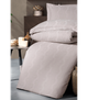 Комплект постельного белья Jacquard Satin First Choice - First Choice - JS-250 Norel Latte - Евро - Светло-бежевый - изображение 2