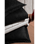 Комплект постельного белья Jacquard Satin Dark Series First Choice - First Choice - JS-157 Lamone Black - Евро - Черный - изображение 2