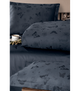 Комплект постельного белья Jacquard Satin Dark Series First Choice - First Choice - JS-223 Corina Denim - Евро - Темно-серый - изображение 2