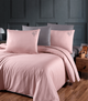 Комплект постельного белья Deluxe Satin First Choice - First Choice - DLX-616 Timeless Powder - Евро - Светло-розовый - изображение 1
