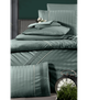 Комплект постільної білизни Deluxe Satin Dark Series First Choice - First Choice - DLX-207 Modalife Moonmist - Євро - Світло-зелений - зображення 2