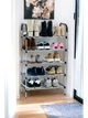 Напольна полиця для взуття на 5 полиць 58х26х99 см New shoe rack - зображення 4