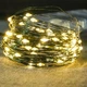 Гирлянда нить "Роса" 20м с пультом, 200 LED, от USB и сети 220В, зеленый провод, 8 режимов, Теплый белый - изображение 10
