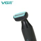 Акумуляторна электробритва для стрижки VGR V-601 от USB бритва электрическая с насадками профессиональная - изображение 3