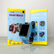 Детские умные смарт часы c GPS Smart baby watch Q20 с камерой прослушкой сим картой Голубой - изображение 6
