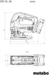 Wyrzynarka akumulatorowa Metabo STB 18 L 90 18V (601048850) - obraz 3
