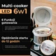 Мультиварка Приготування страв на Пару Adler AD 6420 6в1 3.25L - изображение 14