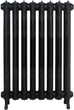 Радиатор из чугуна Warm Well Retrox 960/180 8 секций Ral 9005М - изображение 1