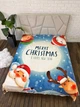 Плед велюровый с 3D рисунком, Merry Christmas , 200x230 см - изображение 4