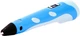 3D ручка c LCD дисплеем 3DPen Hot Draw 3 Blue+Досточка+Ножницы+Комплект эко пластика для рисования 49 метров - изображение 9