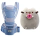 Хипсит, Эрго-рюкзак, кенгуру переноска Baby Carrier 6 в 1 и игрушка кот c Пончиком Пушин кэт (n-2063) - изображение 1