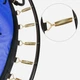 Батут кімнатний дитячий Atleto 140 см з сіткою на блискавці з пружинами до 60 кг Синій (134-76-21000163) - зображення 8