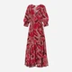 Плаття на запах міді осіннє жіноче H&M Johanna Ortiz 8563841wer XS Сіро-рожеве (PS2030000338948) - зображення 1