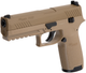 Пістолет пневматичний Sig Sauer P320 кал. 177 Coyote Tan (AIR-P320-177-30R-CYT) - зображення 4