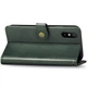 Кожаный чехол книжка GATMEN PREMIUM Gallant (PU) для Xiaomi Redmi 9A Green - изображение 4