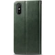 Кожаный чехол книжка GATMEN PREMIUM Gallant (PU) для Xiaomi Redmi 9A Green - изображение 5