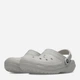 Женские кроксы утепленные Crocs Jibbitz Classic Lined Clog Atm 203591-1FT 37-38 (M5/W7) 23 см Светло-серые (196265895779) - изображение 3