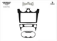 Накладки на панель (Meric) для Chevrolet Spark 2004-2009 рр 35672-3prc - изображение 3