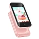 Дитячий мобільний телефон Hoco Y102 2.8-inch children phone |4 ГБ, Type-C, 2.8” HD-екран, автономність 3-4 дні, смартфон, GSM Call 2G, подвійна камера| Рожевий - зображення 1