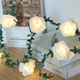 Светодиодная гирлянда 1.5м цветы Розы 10 LED теплый свет - изображение 6