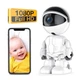 Поворотная видеокамера – радионяня с датчиком звука и движения Wi-Fi Robot 2mp FullHD - изображение 1