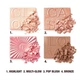 Лимитированная контурная палетка Charlotte Tilbury Glowgasm Face Palette 4 Skin&Eye Highlighters 4x3.8 g - изображение 4