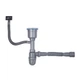 Сифон для кухонної мийки Kroner KRP Siphon - 021 3 1/2"х50/40 мм - зображення 1