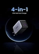 Зарядное устройство 65W Ugreen X559 Nexode 4-Port GaN Fast Charger Type C MacBook Pro/Air, iPhone 16/15/14, iPad Pro, Galaxy S24/S23, Pixel 8, Steam Deck Space Grey (35531) - изображение 6