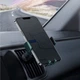 Автотримач для телефону Baseus Metal Age Ⅱ Gravity Car Mount（Air Outlet Version）Green (SUJS000006) - зображення 10