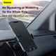Автотримач для телефону Baseus Metal Age Ⅱ Gravity Car Mount（Air Outlet Version）Green (SUJS000006) - зображення 12
