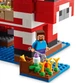Конструктор LEGO Minecraft Грибной дом 500 элементов (21270) - изображение 7