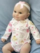 Силіконова Колекційна Лялька Реборн Reborn Новонароджена Дівчинка Уля (Вінілова Лялька) Висота 50 см - зображення 4
